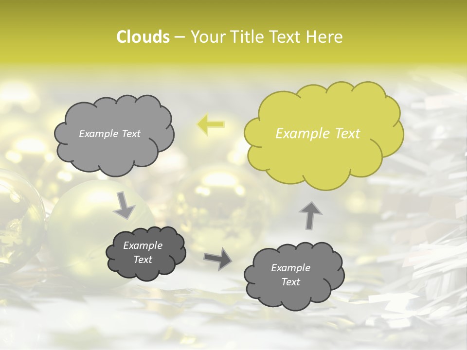 Family Year Decoration PowerPoint Template