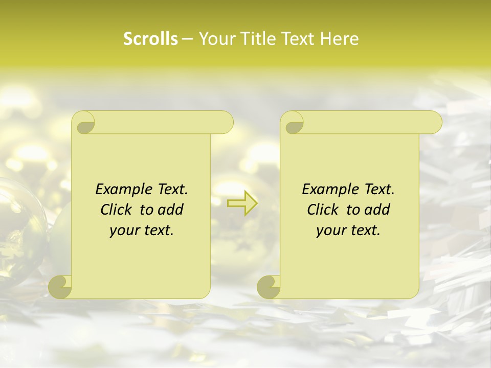 Family Year Decoration PowerPoint Template