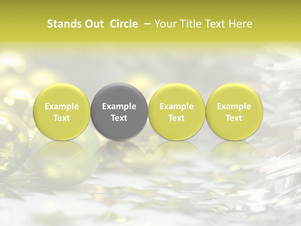 Family Year Decoration PowerPoint Template