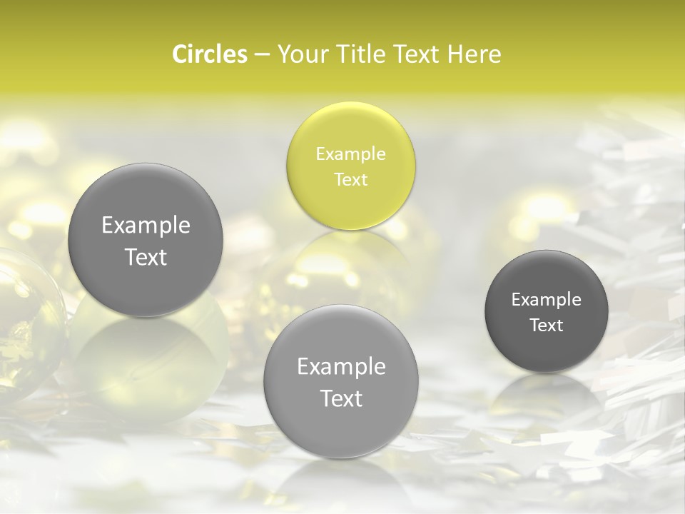 Family Year Decoration PowerPoint Template