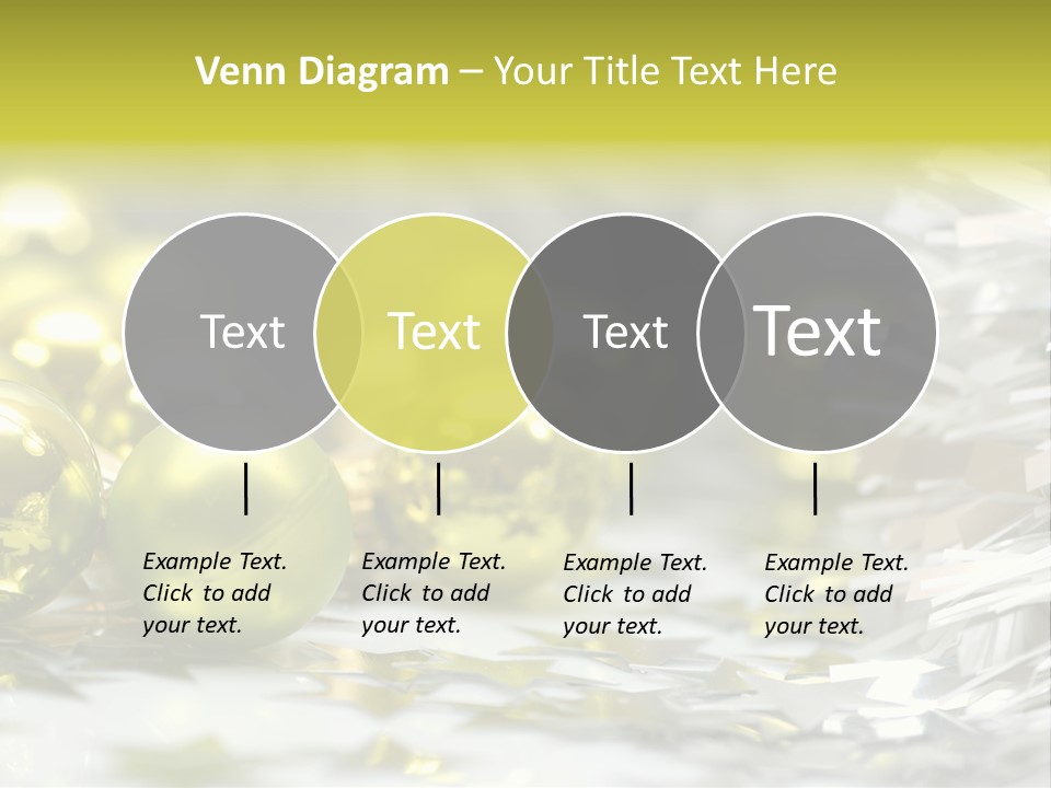 Family Year Decoration PowerPoint Template