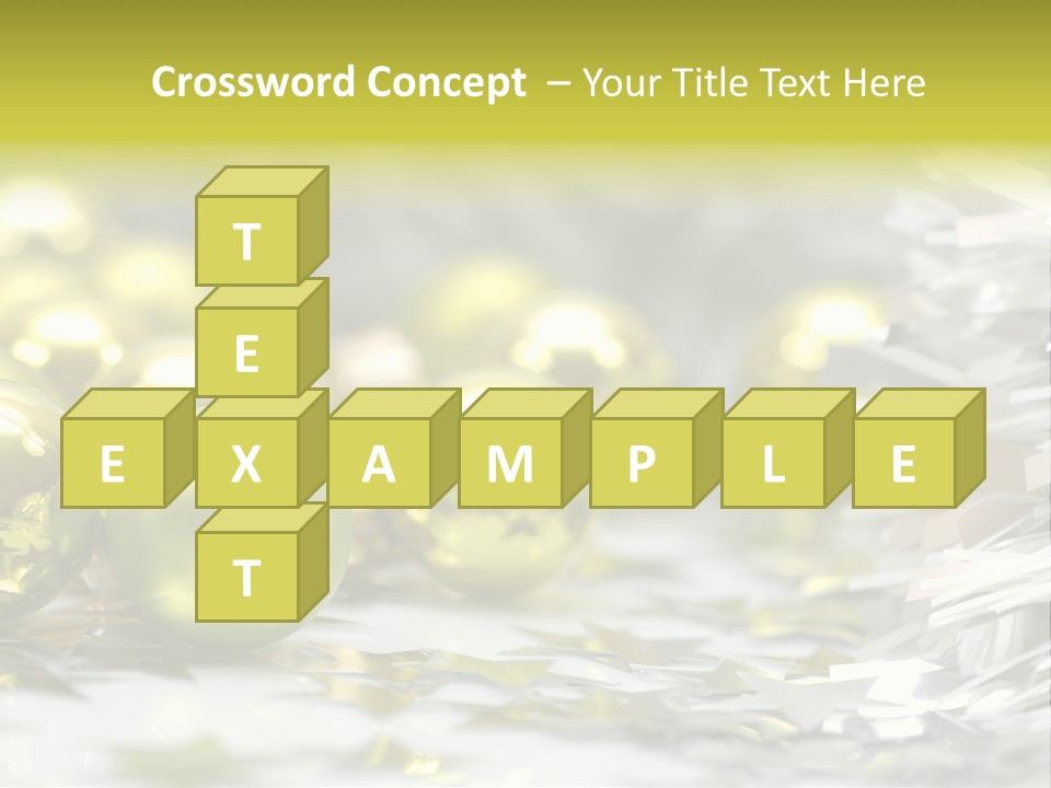 Family Year Decoration PowerPoint Template