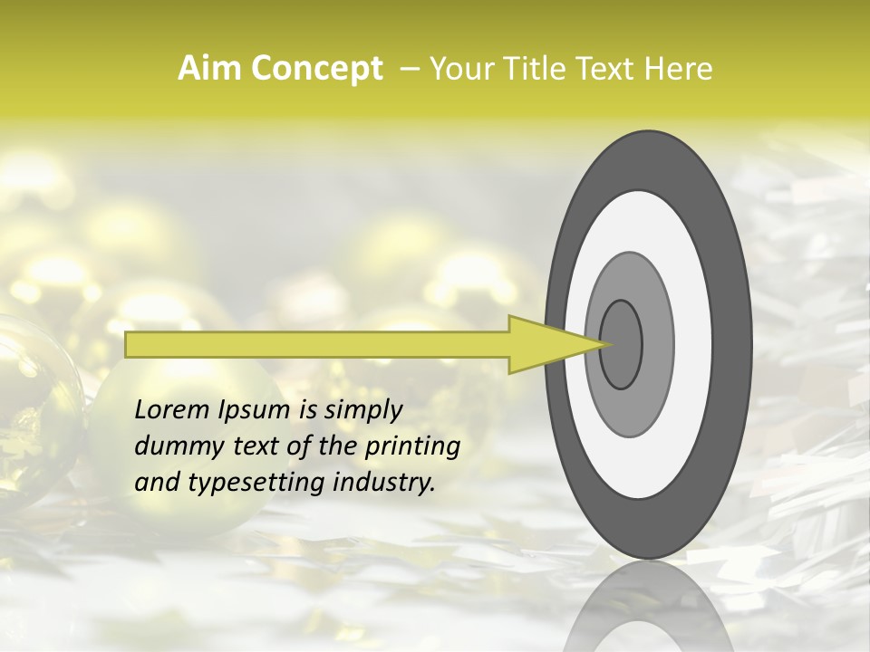 Family Year Decoration PowerPoint Template