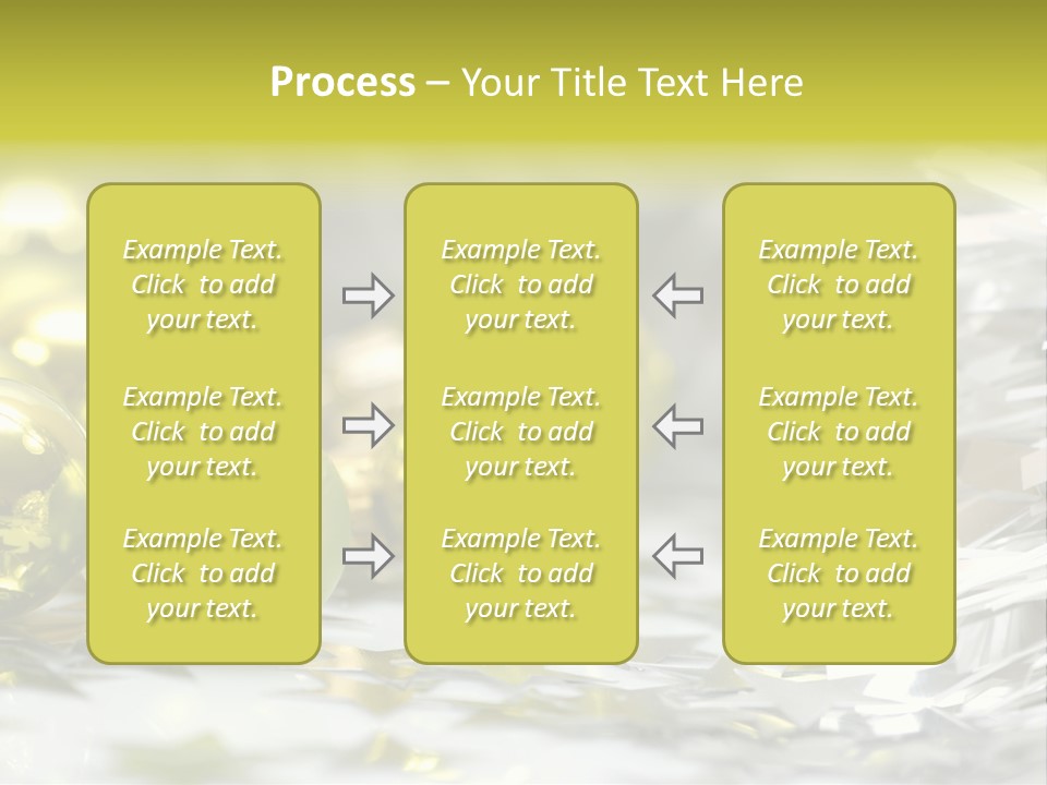 Family Year Decoration PowerPoint Template