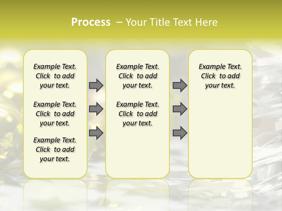 Family Year Decoration PowerPoint Template