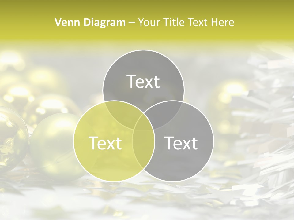 Family Year Decoration PowerPoint Template