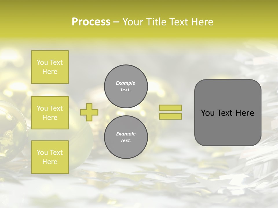 Family Year Decoration PowerPoint Template