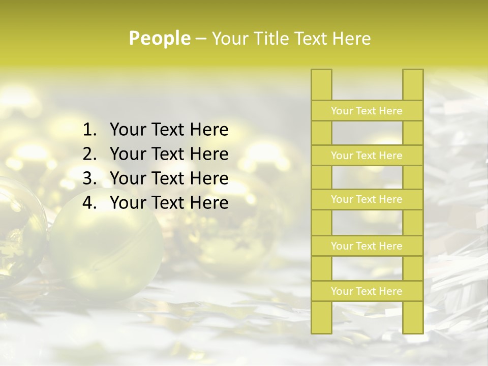 Family Year Decoration PowerPoint Template