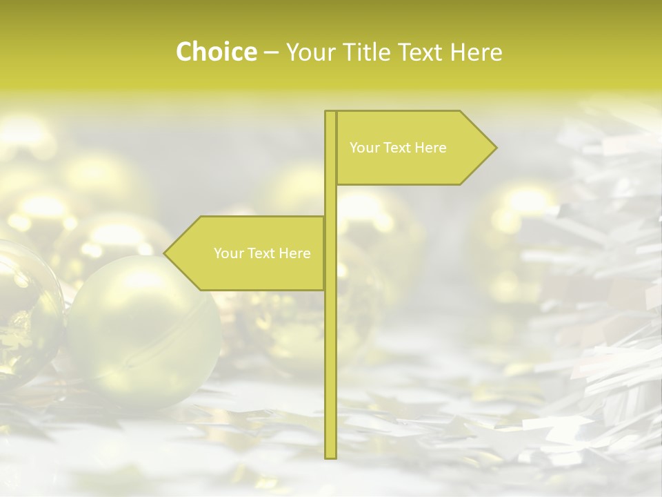 Family Year Decoration PowerPoint Template