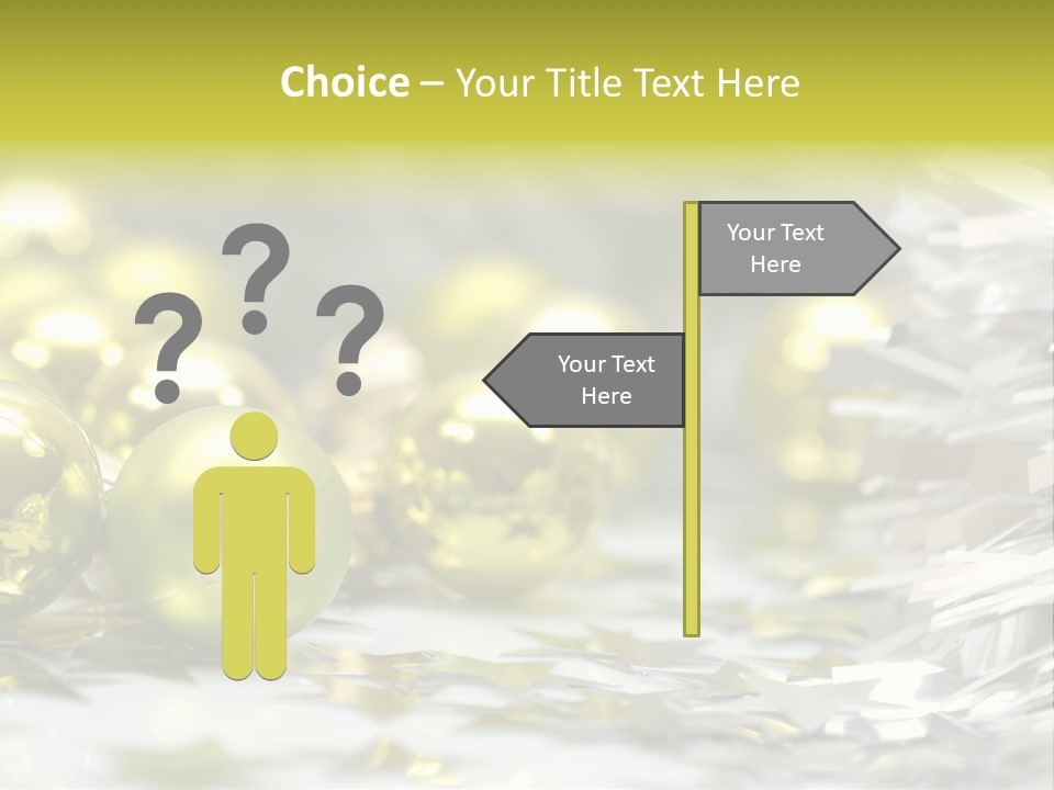 Family Year Decoration PowerPoint Template