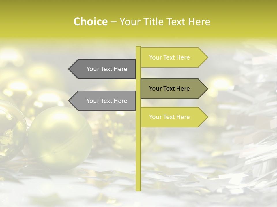 Family Year Decoration PowerPoint Template