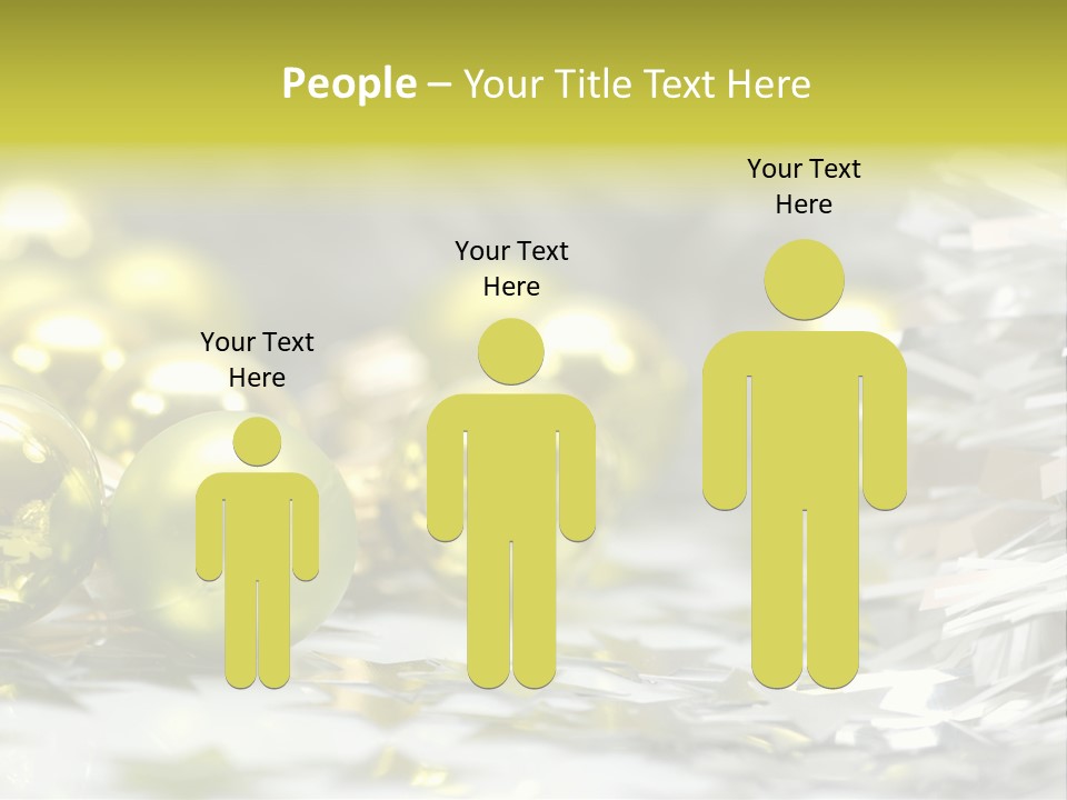 Family Year Decoration PowerPoint Template