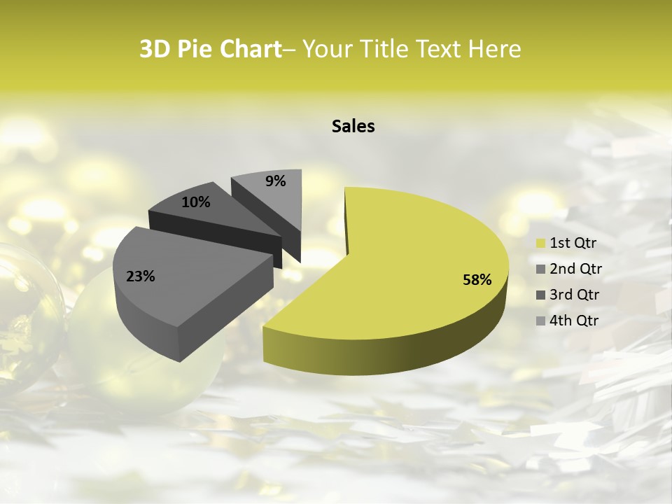 Family Year Decoration PowerPoint Template