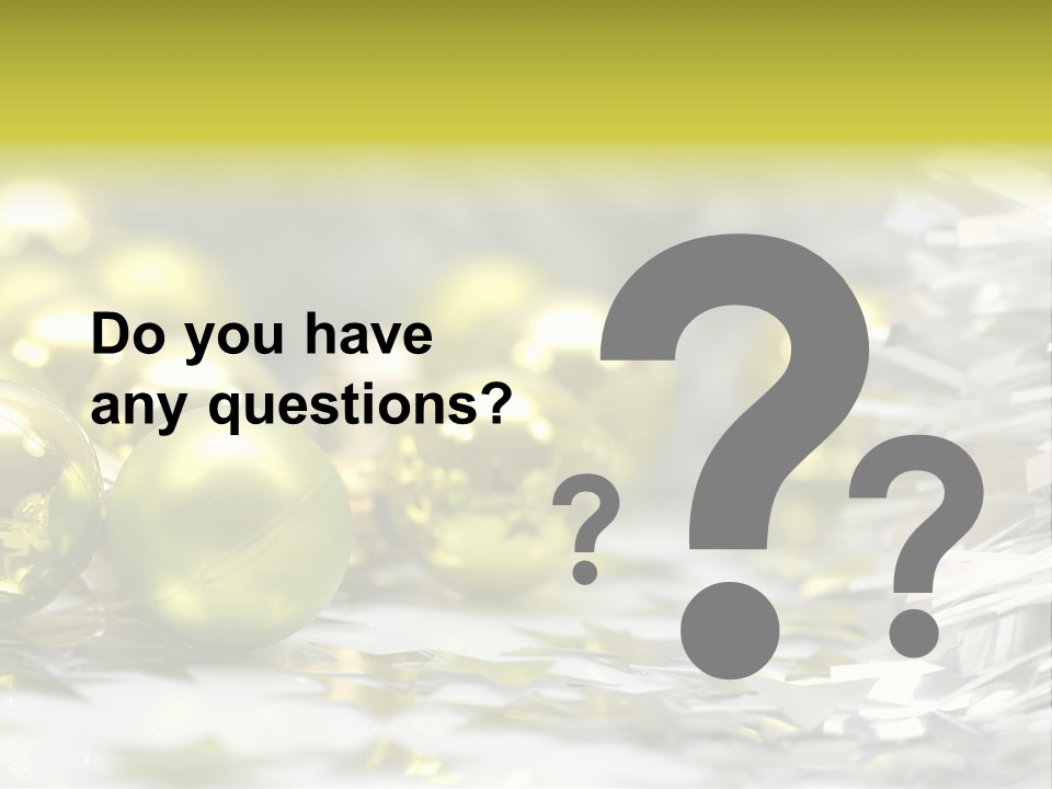 Family Year Decoration PowerPoint Template