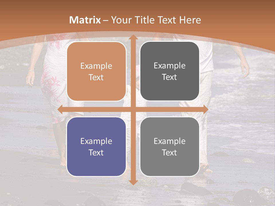 Spanish Family Healthy PowerPoint Template