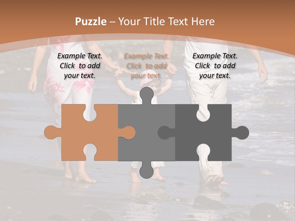 Spanish Family Healthy PowerPoint Template