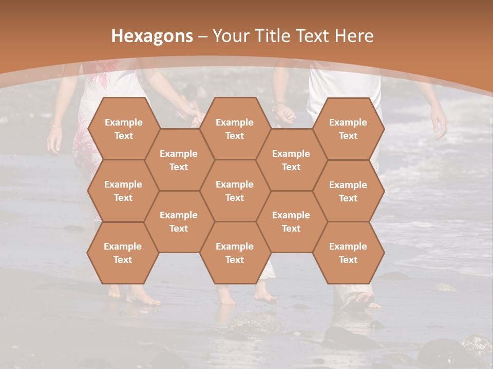 Spanish Family Healthy PowerPoint Template