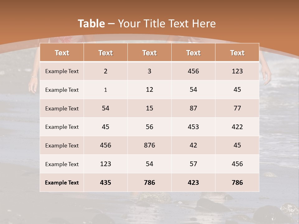 Spanish Family Healthy PowerPoint Template