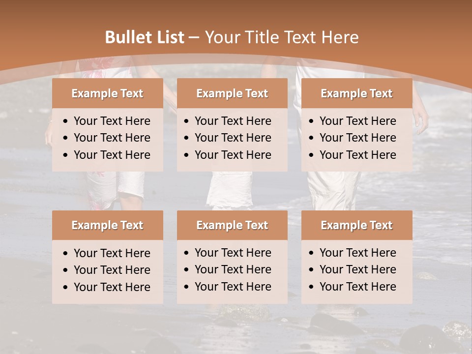 Spanish Family Healthy PowerPoint Template