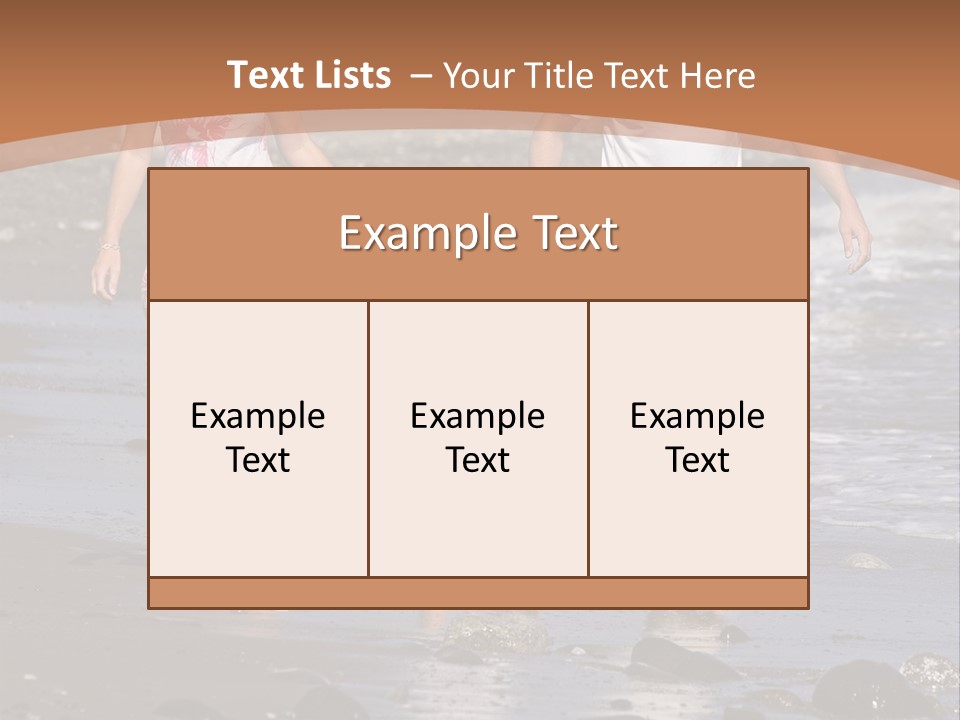 Spanish Family Healthy PowerPoint Template