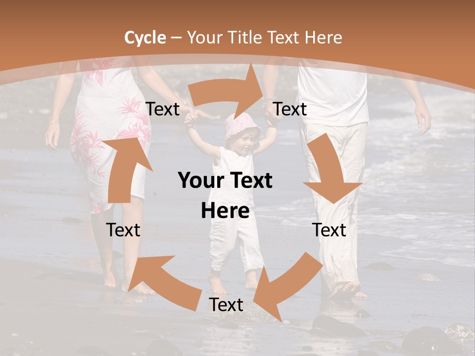 Spanish Family Healthy PowerPoint Template