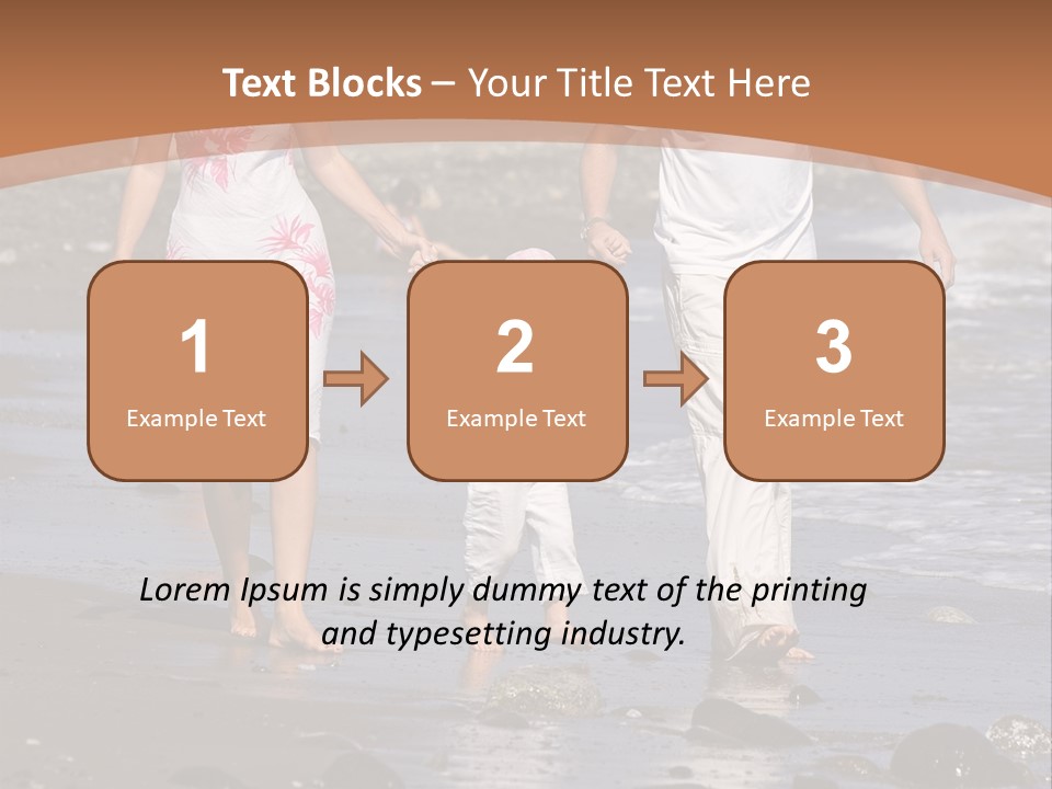 Spanish Family Healthy PowerPoint Template