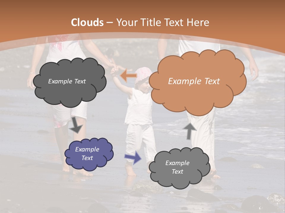 Spanish Family Healthy PowerPoint Template