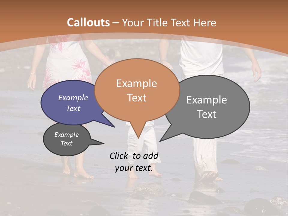 Spanish Family Healthy PowerPoint Template