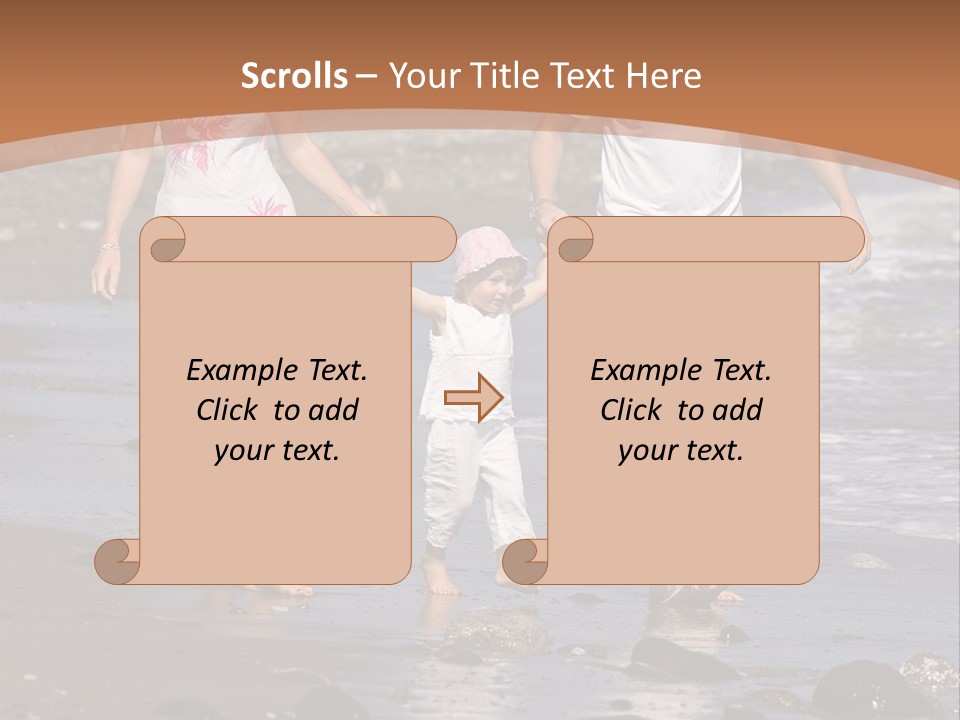 Spanish Family Healthy PowerPoint Template