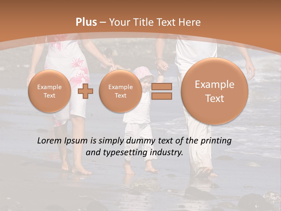 Spanish Family Healthy PowerPoint Template