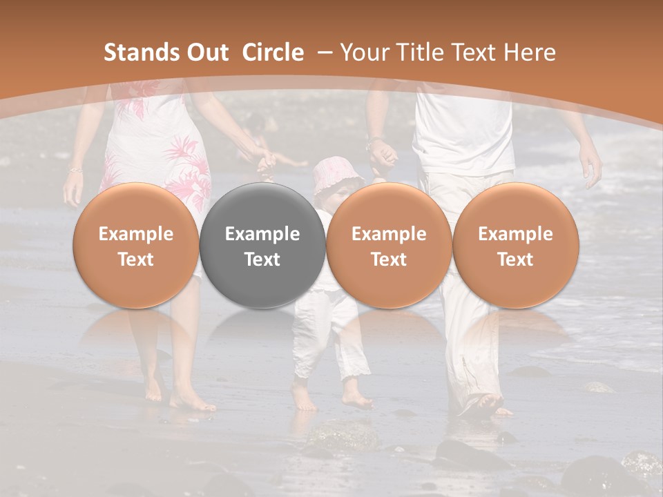 Spanish Family Healthy PowerPoint Template