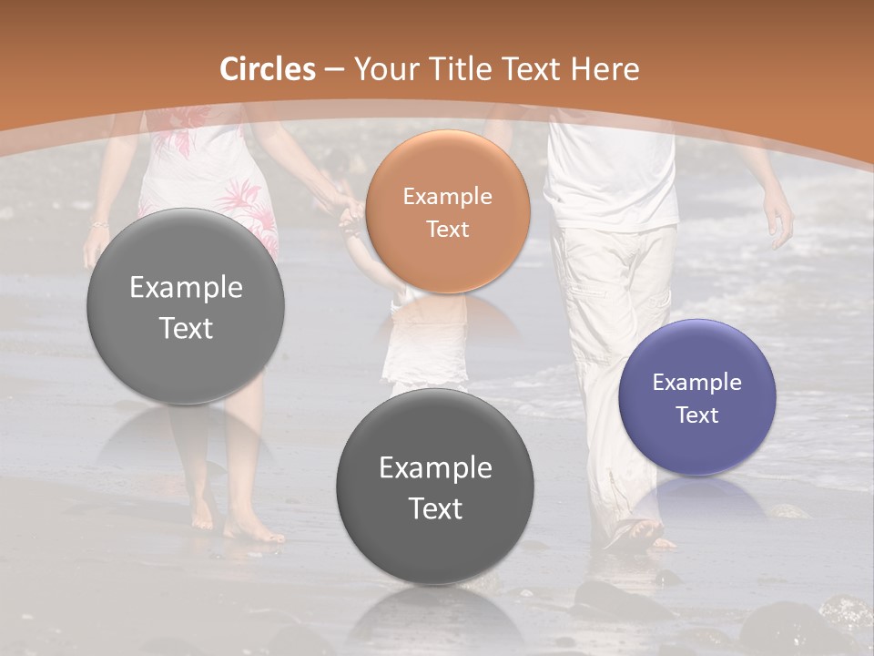 Spanish Family Healthy PowerPoint Template