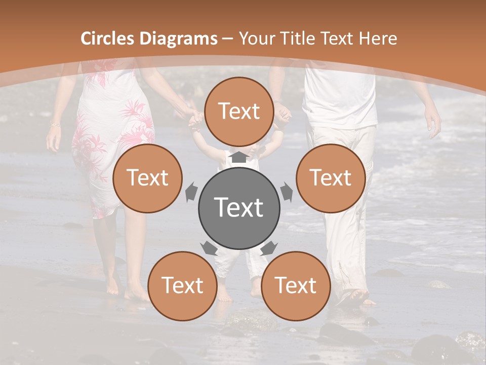 Spanish Family Healthy PowerPoint Template