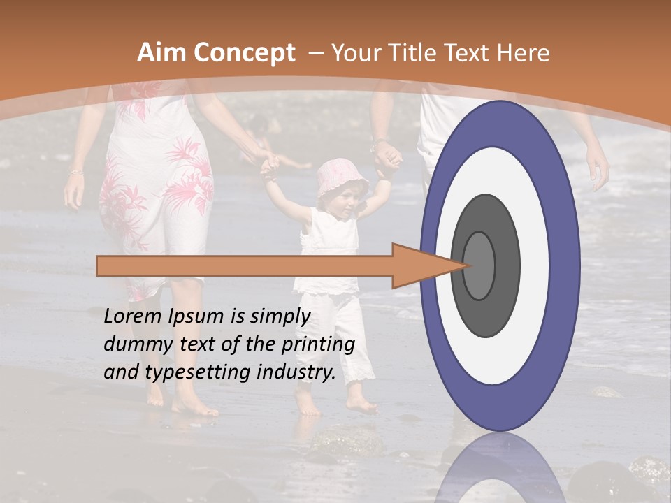 Spanish Family Healthy PowerPoint Template