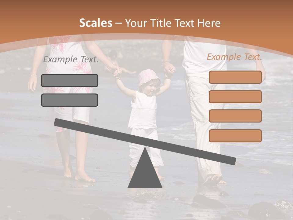 Spanish Family Healthy PowerPoint Template