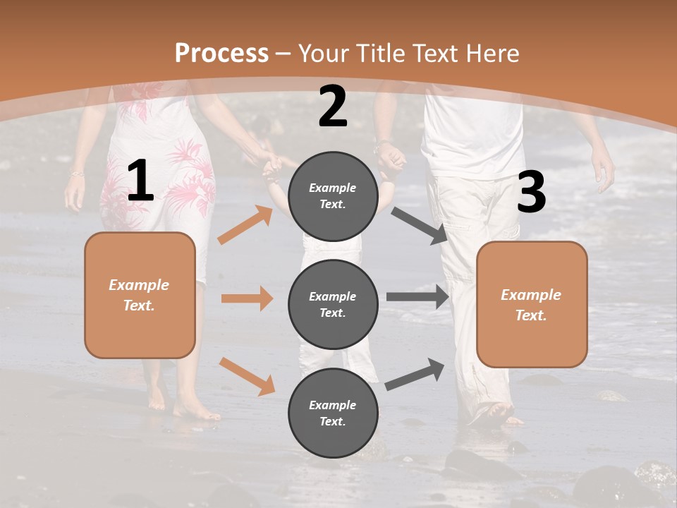 Spanish Family Healthy PowerPoint Template
