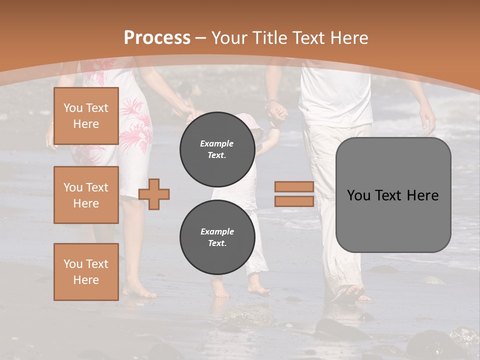 Spanish Family Healthy PowerPoint Template