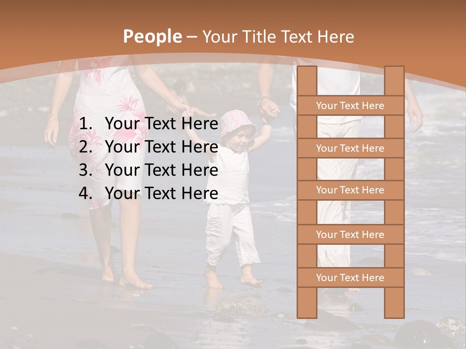 Spanish Family Healthy PowerPoint Template