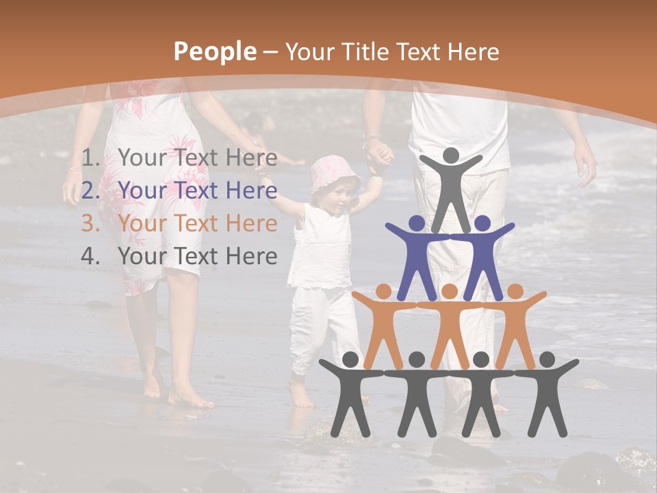 Spanish Family Healthy PowerPoint Template