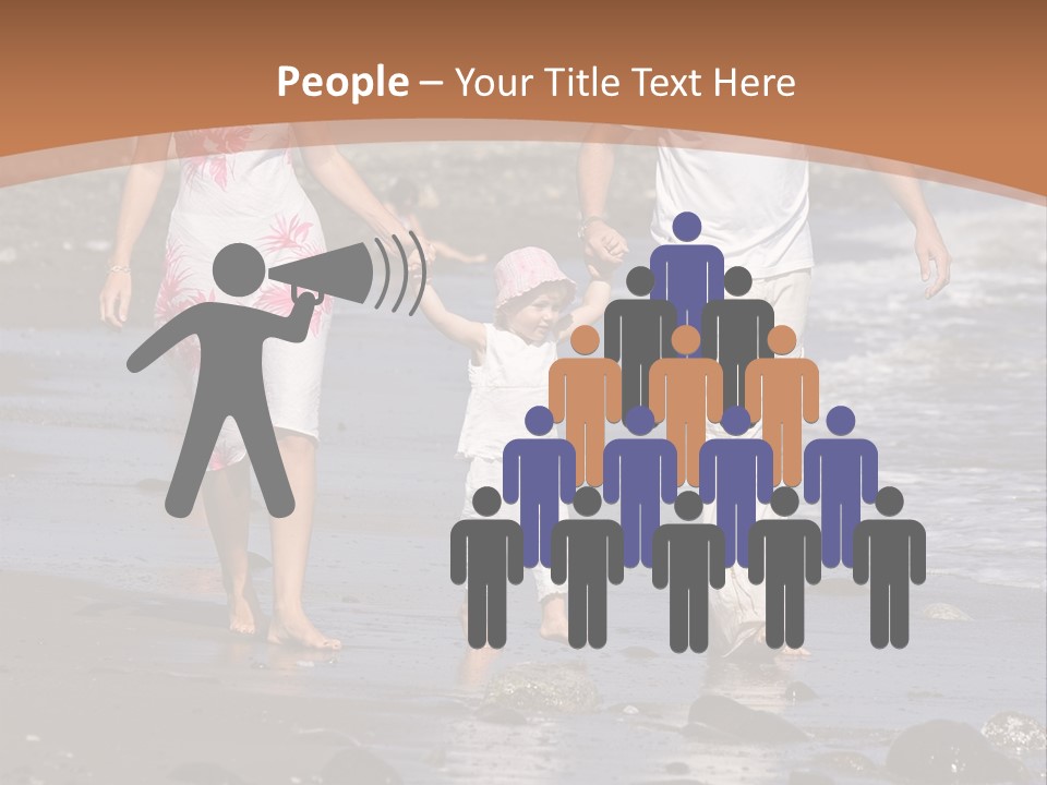 Spanish Family Healthy PowerPoint Template