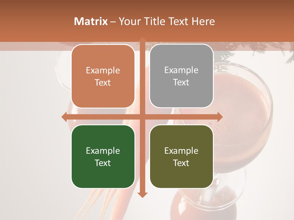 Vodka Water Cocktail PowerPoint Template