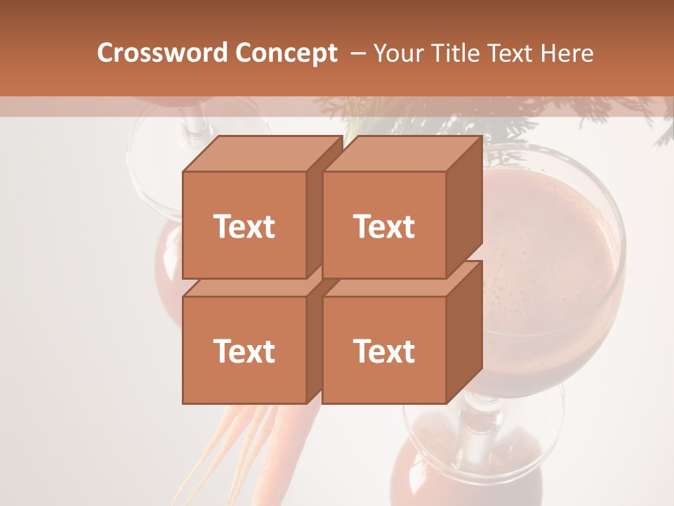 Vodka Water Cocktail PowerPoint Template