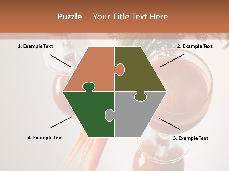 Vodka Water Cocktail PowerPoint Template