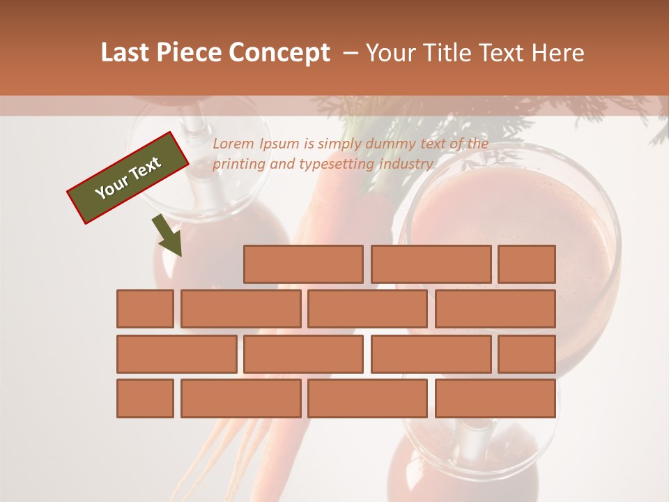 Vodka Water Cocktail PowerPoint Template