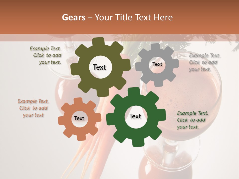 Vodka Water Cocktail PowerPoint Template