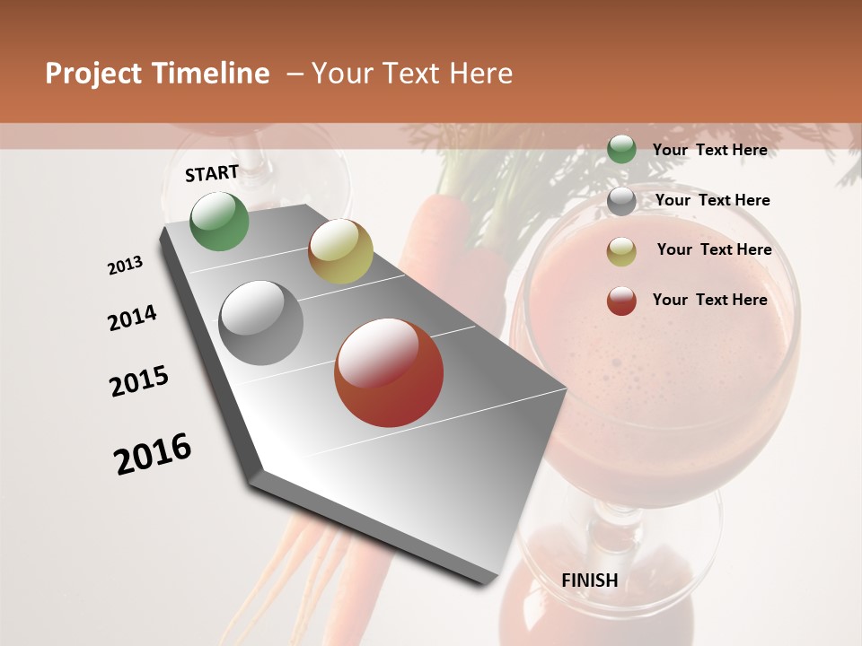 Vodka Water Cocktail PowerPoint Template