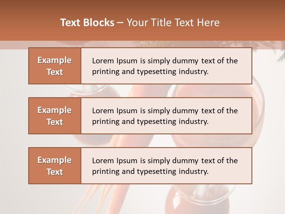 Vodka Water Cocktail PowerPoint Template