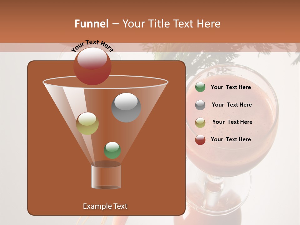 Vodka Water Cocktail PowerPoint Template