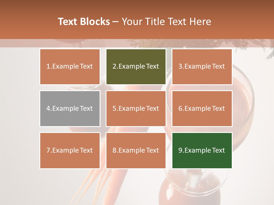 Vodka Water Cocktail PowerPoint Template