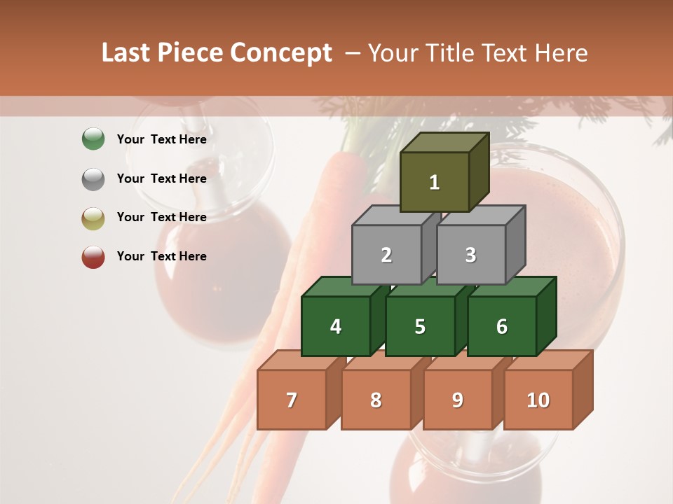 Vodka Water Cocktail PowerPoint Template